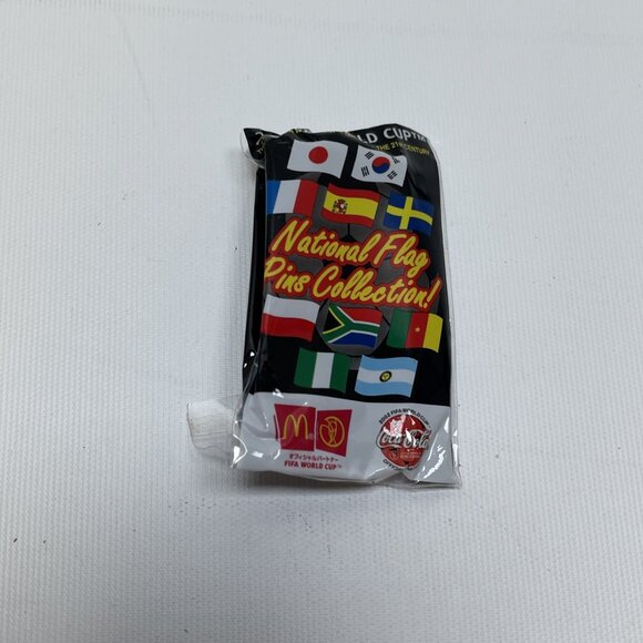 FIFA WORLD CUP 2002 Sweden National Flag Pin McDonalds Coca Cola 1x2.5” - Picture 5 of 7